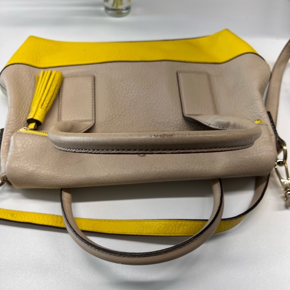 •price drop• Kate spade tan and yellow bag - Picture 6 of 7
